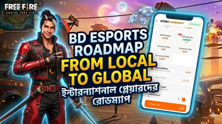 লোকাল থেকে গ্লোবাল: BD Esports প্লেয়ারদের ইন্টারন্যাশনাল রোডম্যাপ
