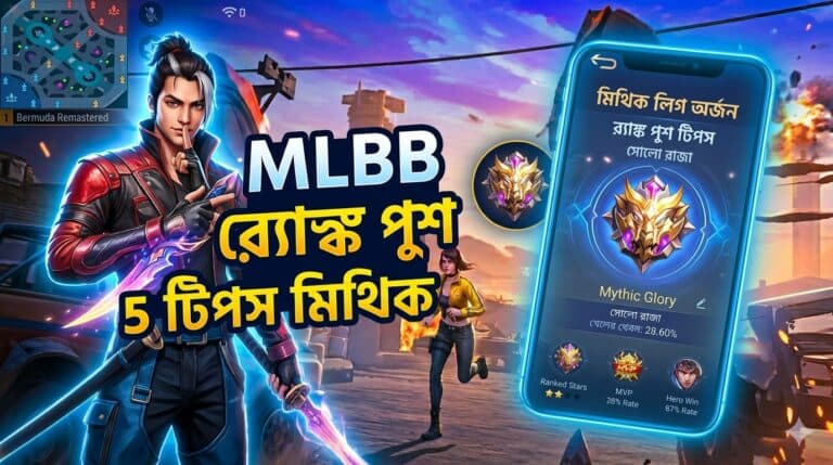MLBB সোলো র্যাঙ্ক পুশ: দ্রুত মিথিক লিগে পৌঁছানোর ৫টি সিক্রেট টিপস