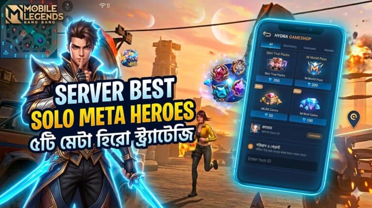 MLBB বাংলাদেশ সার্ভারে সোলো র্যাঙ্ক পুশের ৫টি মেটা হিরো ও স্ট্র্যাটেজি