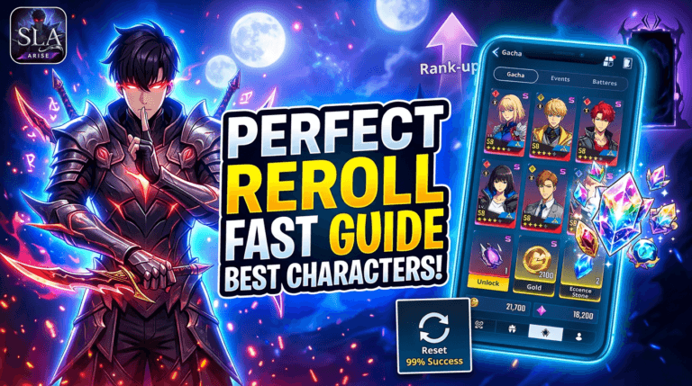 Solo Leveling Arise: The Ultimate Fast Reroll Guide